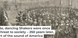 In the Shakers’ early years, dance was one of the most distinct aspects of the Christian group’s worship. Bettmann via Getty Images